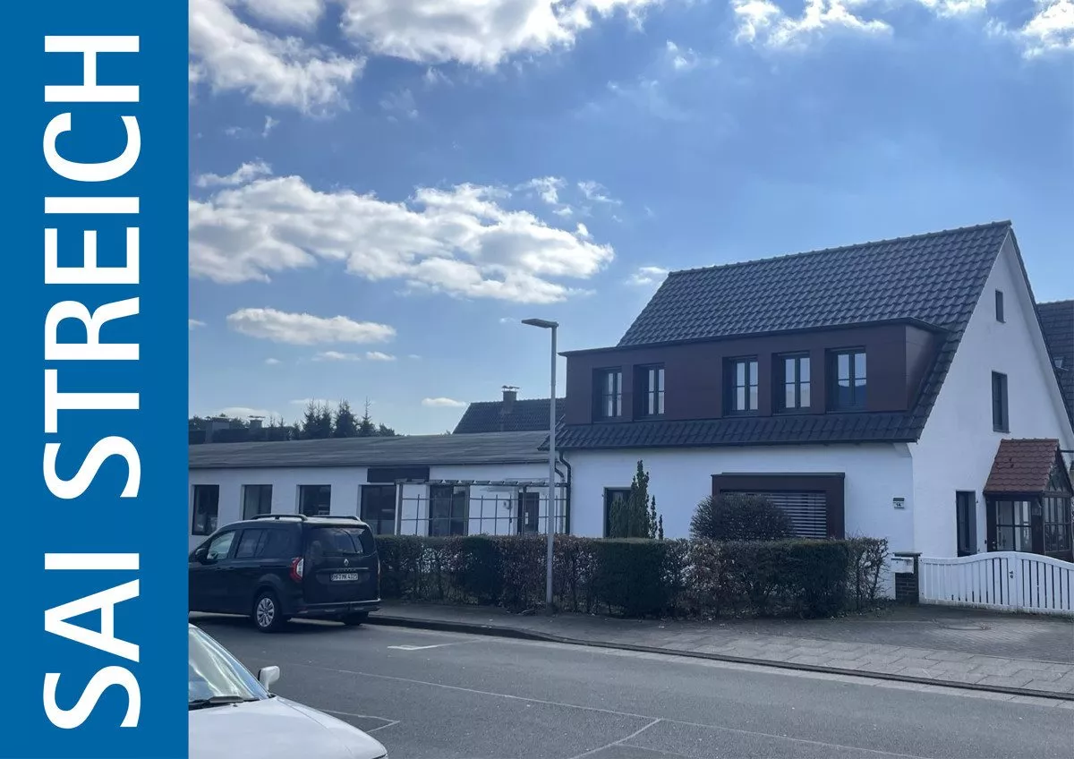 Immobilienangebot - Bielefeld - Alle - Einfamilienhaus mit vermieteter Gewerbefläche im Anbau!